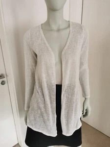 Damen Bluse, cremeweiß transparent von Pimkie in Gr. 38 - Bild 1 von 2