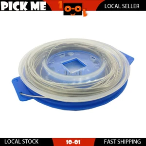 Stainless Steel Wire Safety Lock Locking Tie Roll Spool 0.8 mm x 25' (7.6m) Long - Picture 1 of 3