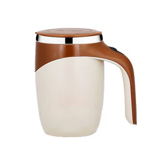 Automatic Self Mixing Magnetic Coffee Cup Stainless Steel Milk Self Stirring Mug - Picture 1 of 20