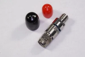 Atenuador de microondas M3933/16-42N SV Jack SMA para enchufar DC a 18 GHz acero inoxidable NOS - Imagen 1 de 4