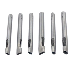 DGOL 6 Sizes Leather Oval Hole Punch Belt Hollow Punching Cutting Cutter Tool Ki - Picture 1 of 12
