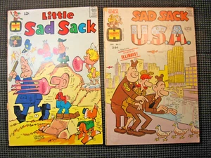 SAD SACK comic lot, 2 variety titles - Imagen 1 de 4