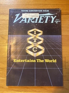 1983 VARIETY Magazine NATPE Convention Issue “ITC Entertains The World” RARE HTF - Picture 1 of 7