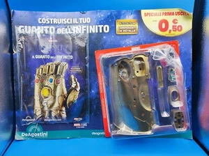 COSTRUISCI il GUANTO DELL'INFINITO FASCICOLO + COMPONENTI nr 1 MARVEL DeAGOSTINI - Picture 1 of 3