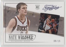 2013-14 Panini Signatures Film Blue /15 Nate Wolters #186 Rookie RC
