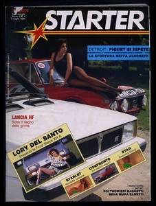rivista STARTER luglio 1984 lory del santo -n. lassalle lancia endurance - Imagen 1 de 2