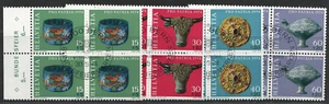 SWITZERLAND 1974  VF NH 4 x  Block of 4 Semi-Postal Precancel Stamps Sc.# B422-5 - Picture 1 of 1