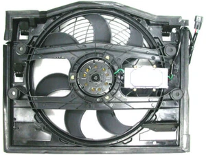 For 2001-2006 BMW 330Ci A/C Condenser Fan Assembly 83421SJTN 2002 2003 2004 2005 - Picture 1 of 2