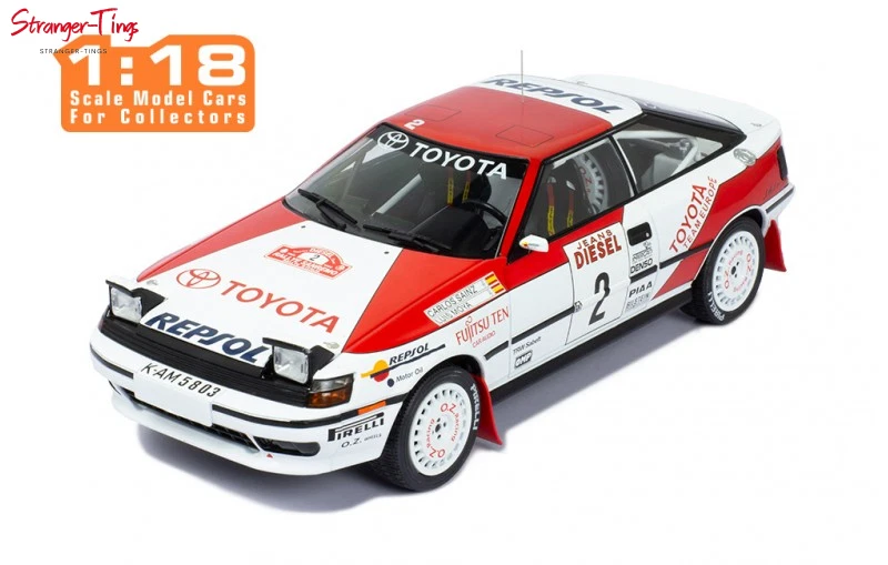IXO Toyota Celica GT-Four #2 C.Sainz/L.Moya ST165 Rallye San Remo 1990 1/18 Foto 1 de 1
