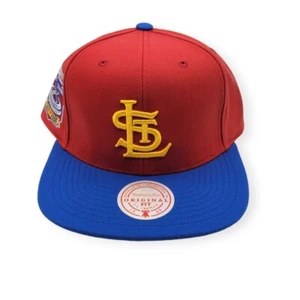 Mitchell & Ness St. Louis Cardinals Hometown Coop Adjustable Snapback Hat Cap - Picture 1 of 7