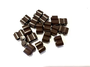 LEGO® - NUOVO - 18 pezzi mattoncini palizzati 1x2 marrone scuro #30136 - Foto 1 di 1