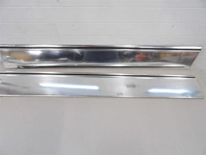 RH AND LH FRONT DOOR LOWER STAINLESS STEEL CHROME TRIM PAIR 1980-90 CAPRICE 4DR - Bild 1 von 10