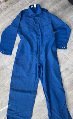 Workrite Nomex Coveralls 3XL 58R Flame Resistant Blue NEVER WORNBreakaway Zipper - Image 1 of 4