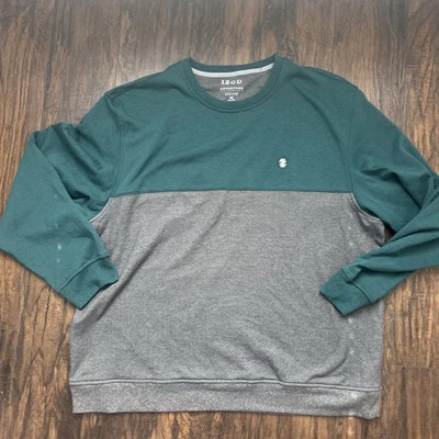 Izod Advantage Performance Sudadera Elástica Suéter Hombre XXL Suave Polar Foto 1 de 4