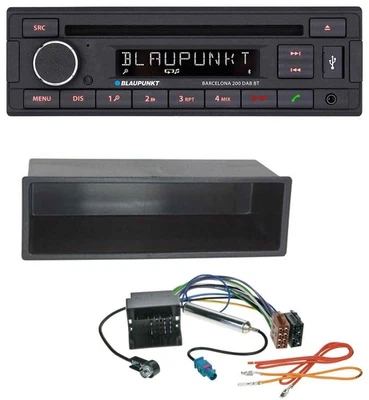 Blaupunkt USB DAB CD Bluetooth MP3 Autoradio für VW Polo, Lupo, Fox, Passat, T5 - Bild 1 von 4