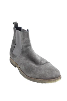 Allsaints Hombres Cuero Pull-On Chelsea Botines Marrón Talla 13 Foto 1 de 4