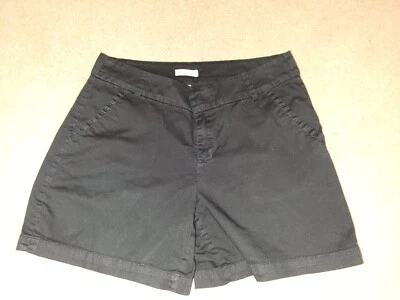 Pantalones cortos Madison, negros, algodón, talla 8 Foto 1 de 4