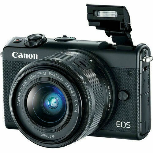 Canon EOS M100 24.2 MP Digital SLR Camera - Black (Body Only)
