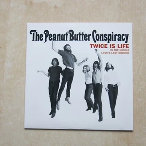 THE PEANUT BUTTER CONSPIRACY Twice Is Life Yellow vinyl reissue 7" - Bild 1 von 4