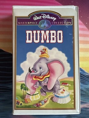 Dumbo RARE Walt Disney Masterpiece Collection VHS Tape — 第 1/3 张图片