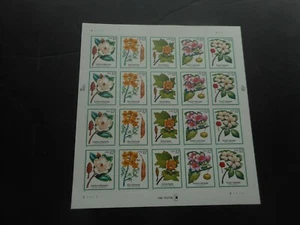 Scott 3193-97, 32 cent, Flowering Trees, Sheet - Picture 1 of 2