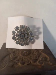 Vintage mid-century modern Blue Snow flack  Pin - Picture 1 of 5
