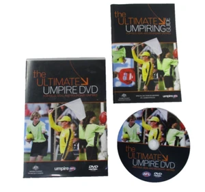 The Ultimate Umpire DVD R0 Field Goal Boundary Umpires + Booklet Official AFL - Picture 1 of 8