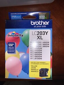 Brother LC 203 Yellow Ink Cartridge High Yield (LC203YXL)