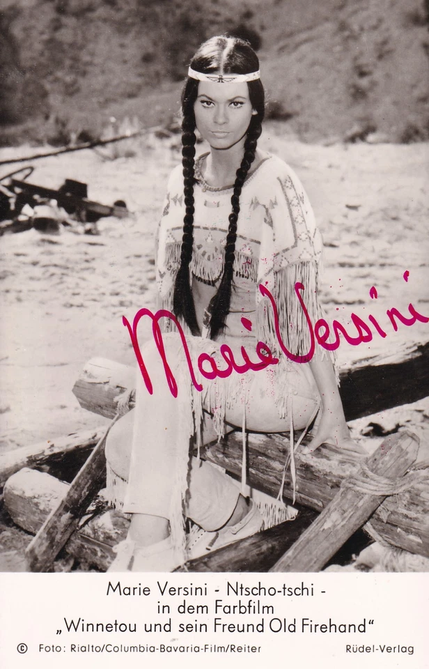 Autogramm - Marie Versini - Winnetou - Bild 1 von 1