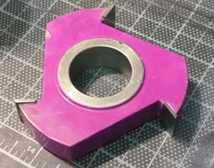 LRH K-1444 Shaper 3- Wing Straight Cutter Tips Measure  3/4" Tall x 7/16" Wide - Picture 1 of 5