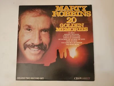 Marty Robbins - 20 Golden Memories (Vinyl Record LP) - Image 1 of 2