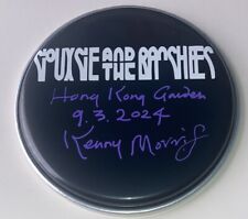 SIGNED KENNY MORRIS SIOUXSIE AND THE BANSHEES 8” DRUM HEAD AUTHENTIC RARE