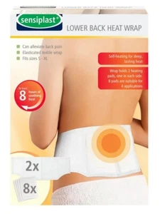 Sensiplast 8x Wärmepad 2x Wärmegürtel Wärmekissen Nierenwärmer Heizgürtel - Bild 1 von 3