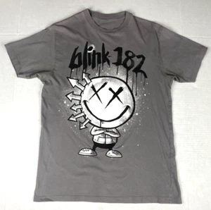 Vintage Band T-Shirt Blink 182 Gr. S/M 10s Smiley Logo Herren T-Shirt - Bild 1 von 7