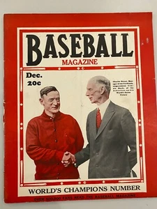 Revista de béisbol 1930 diciembre Connie Mack / Babe Ruth envío gratuito - Imagen 1 de 8