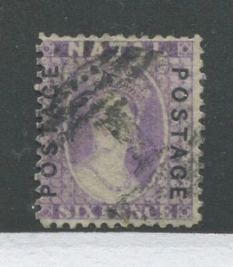 Natal QV 1873 6d used - Picture 1 of 1