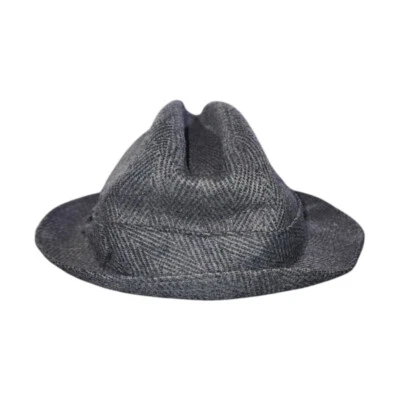 Biltmore Tweed Wool Blend Chevron Fedora Hat - Men's - Image 1 of 4