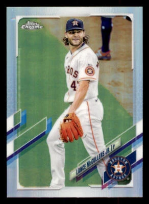2021 Topps Chrome Refractors #209 Lance McCullers Jr. - Image 1 of 2