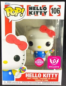 Pop Cave 2025 SANRIO: HELLO KITTY - It's Sugar Exclusive FLOCKED EDITION - Picture 1 of 10