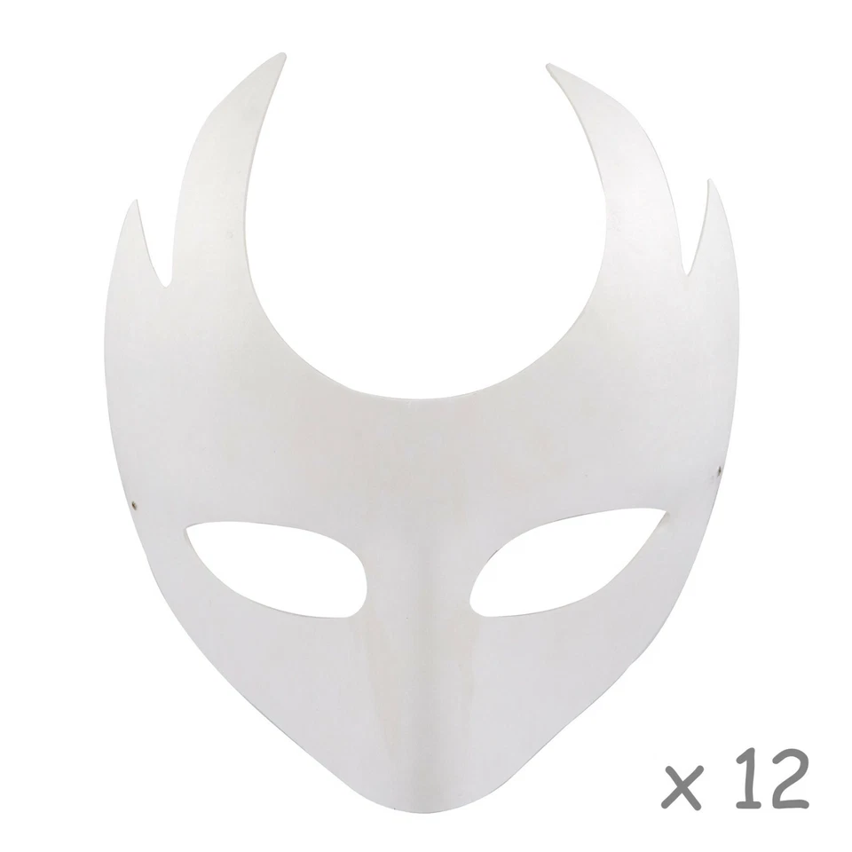 axy DIY Weiße Maske Handgemalte Kreative Blank Party Masken Karneval Cosplay   - Bild 1 von 1