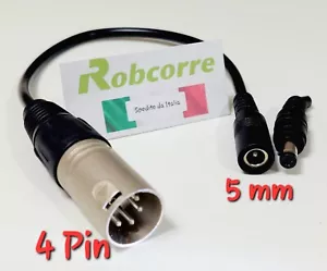 Connettore di Carica Adattatore 5mm E Bike Monopattino 4 Pin Cannon Bicicletta - Imagen 1 de 5