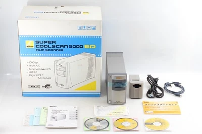 [UNUSED in Box] Nikon SUPER COOLSCAN LS-5000 ED Film Scanner SA-21 From JAPAN - Image 1 of 4