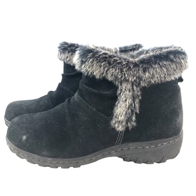 Khombu Bonnie Botín Gamuza Negro Aislado Talla 6 Foto 1 de 4