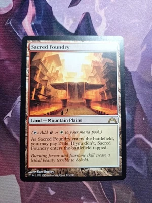Sacred Foundry - MTG - Gatecrash - Rare - Lightly Played - Image 1 of 4