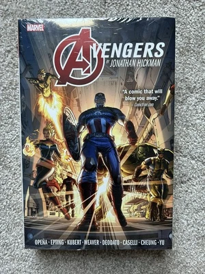 Avengers by Jonathan Hickman Omnibus Volume 1 - Hardcover Marvel Comics Sealed  - Image 1 of 4