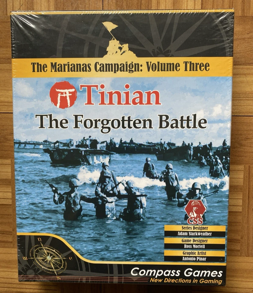 Compass Games Tinian The Forgotten Battle Marianas Campaign Volume Three