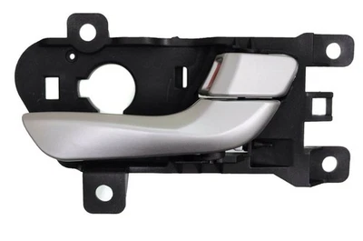 fits 2013 to 2018 Hyundai Santa Fe Interior Door Handle Front Right Silver Foto 1 de 2