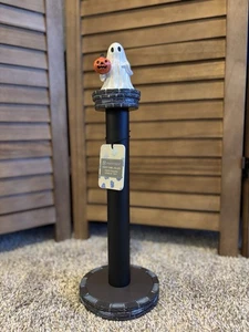 Popular Ghost & Pumpkin Halloween Paper Towel Holder/ Brand New! - Picture 1 of 4