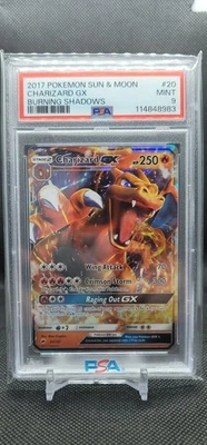 2017 Pokemon Burning Shadows Charizard GX Ultra Rare #20 Mint 9 114848983 - Image 1 of 2