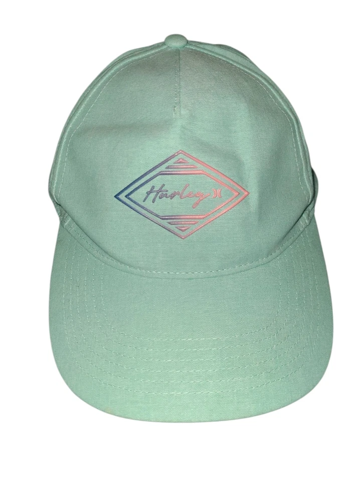 Gorra de béisbol con logotipo de Hurley azul verdoso para mujer talla única Foto 1 de 4